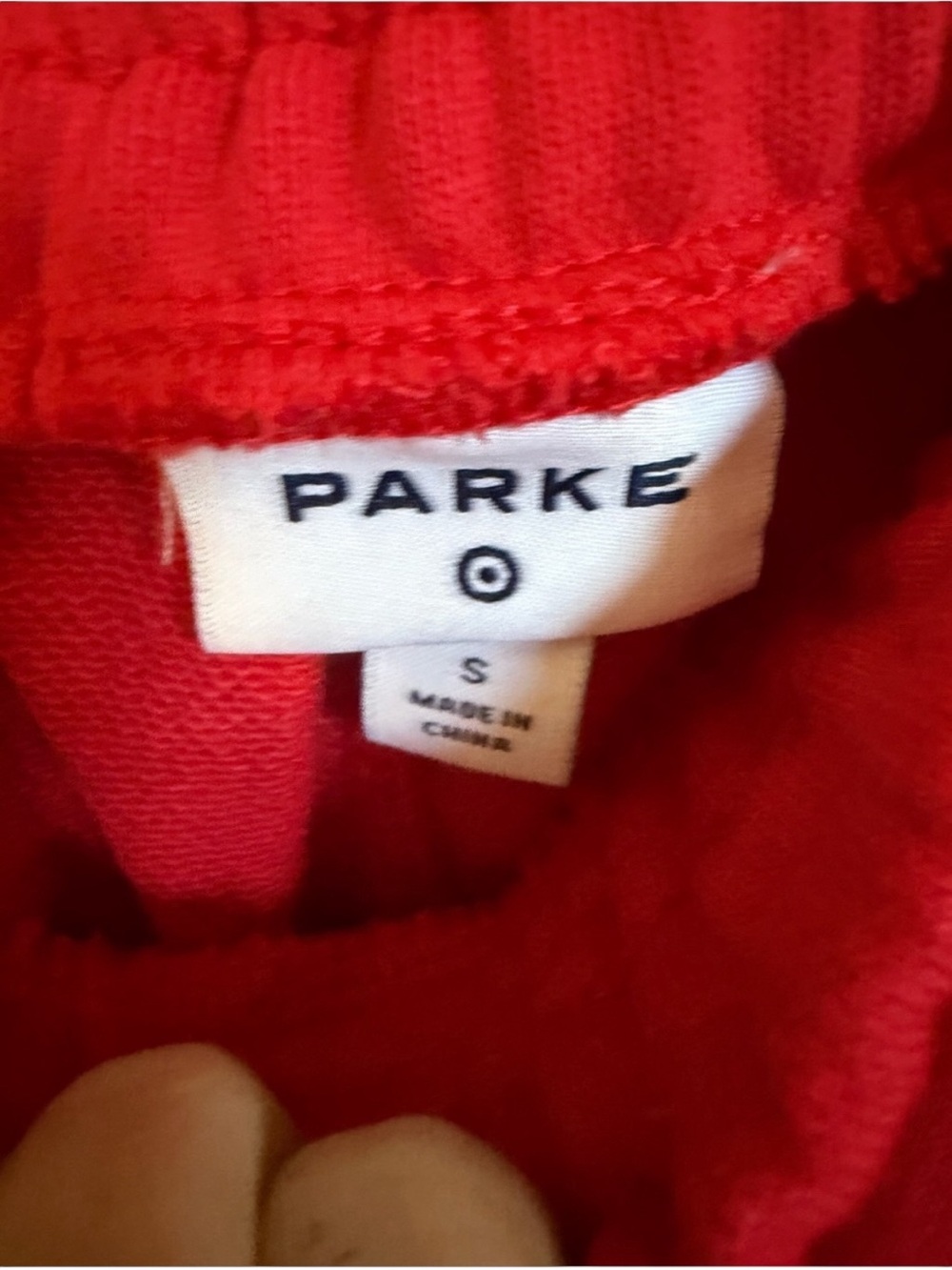 PARKE x Target High Rise Boxer Wide Leg Sweatpants NWT Womens Small - Picture 7 of 12